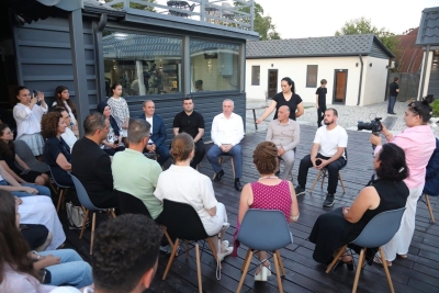 9 августа,  Президент Абхазии Бадра Гунба встретился с детьми турецких соотечественников, прибывшими в лагерь «Ахыштрахь»