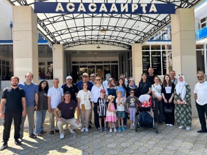 Ԥхынгәымза 25 рзы, Ҭырқәтәылатәи Ареспублика аҟынтә  рҭоурыхтә ҧсадгьыл иаҭааит Диузџьетәи аҳәынҭқарратә университет аҟазара афакультет  аҧсуа бызшәеи алитературеи рыҟәша астудентцәа.